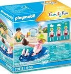 PLAYMOBIL 70112 Badegast mit Schwimmreifen