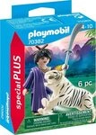 PLAYMOBIL 70382 Asiak&auml;mpferin mit Tiger
