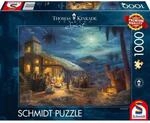 Schmidt Spiele Puzzle - Thomas Kinkade Studios: Spirit, Jesu Geburt 1000 Teile