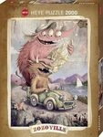 HEYE 299385 Puzzle 2000 Teile Zozoville Road Trippin