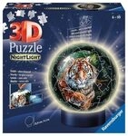 RAVENSBURGER 11248 3D Puzzle Nachtlicht Raubkatzen 72 Teile