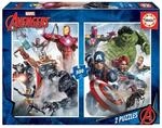 Educa Puzzle Marvel Mania 2x500 Teile