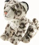 HEUNEC 289376 BEDROHTE TIERE Schneeleopard, 22 cm