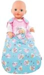 HELESS 2994 Puppen-Schlafsack "Einhorn Emil & Fee Emma", Gr. 35-50 cm