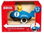 BRIO 63026400 Push & Go Flugzeug