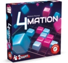 PIATNIK 7194 4 Mation Blau gegen Pink - ein kniffeliges Legespiel