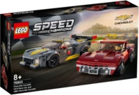 LEGO&reg; Speed Champions 76903 Chevrolet Corvette C8.R und 1968 Chevrolet Corvette