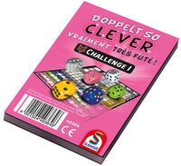 SCHMIDT SPIELE 49364 Doppelt so clever Challenge I, Spezial-Block
