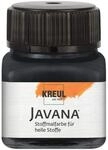 KREUL 90910 Javana Stoffmalfarbe f&uuml;r helle Stoffe Schwarz 20 ml