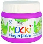 KREUL 23127 MUCKI Fingerfarbe Quietsch-Pink 150 ml