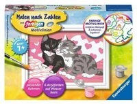 RAVENSBURGER 28467 Malen nach Zahlen Kuschelkatzen