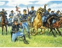 ITALERI 510006013 1:72 Vereinte Kavallerie 1863