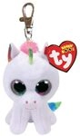 TY 35040 Pixy, Einhorn weiss/bunt 8,5 cm
