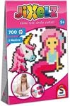 Schmidt Spiele Puzzle - Jixels Einhorn und Meerjungfrau, 700 Teile, 2 Motive, mit