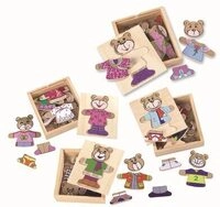 EICHHORN 100005401 B&auml;ren-Puzzle, 4-fach sortiert