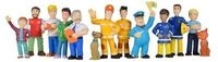 SIMBA 109251042 Feuerwehrmann Sam Sammelfiguren Serie 2, 12-sort.