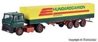 KIBRI 14699 H0 RABA 2-Achs Zugmaschine mit HUNGAROCAMION Planenauflieger