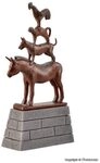 VOLLMER 48287 H0 Bremer Stadtmusikanten Statue