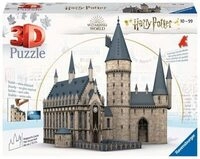 RAVENSBURGER 11259 3D Puzzle Harry Potter Hogwarts Schloss Die Gro&szlig;e Halle 540...