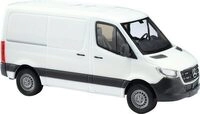 BUSCH 53400 H0 / 1:87 MB Sprinter Kasten kurzer Radstand, wei&szlig;