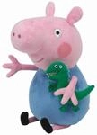 Ty Beanie Babies &bdquo;George&ldquo; (Peppa Pig) &ndash; 15 cm Pl&uuml;schfigur
