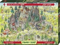 HEYE 299637 Puzzle 1000 Teile Transylvanian Habitat, Funky Zoo