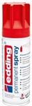 edding 5200 Permanent Spray Premium-Acryllack, seidenmatt, 200ml, verkehrsrot