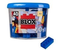 SIMBA 104118881 Blox 40 blaue 8er Steine in Dose