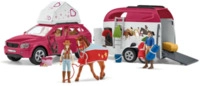 SCHLEICH 42535 HORSE CLUB Abenteuer mit Auto und Pferdeanh&auml;nger