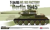 ACADEMY 13295 1:35 T-34/85 No.183 Factory Berlin 1945