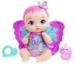 MATTEL GYP09 GYP10 My Garden Baby Schmetterlings-Baby Puppe (rosafarbenes Haar)