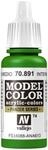 Vallejo Model Color 770891 - Lichtgr&uuml;n, Matt, 17 ml