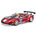 BBURAGO 18-26308 Ferari Racing 1:24 Ferrari 488 Challenge (Formula Racing), 2017