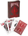 BICYCLE&reg; 024409 Metalluxe Red