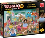 JUMBO SPIELE 25000 Puzzle 1000 Teile Wasgij Original 36 - Gute Vors&auml;tze f&uuml;rs neue