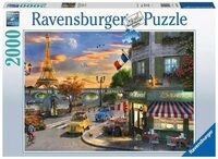 RAVENSBURGER 16716 Puzzle Romantische Abendstunde in Paris