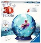 RAVENSBURGER 11250 3D PuzzleBall Bezaubernde Meerjungfrauen 72 Teile