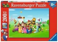 RAVENSBURGER 12993 Kinderpuzzle Super Mario Abenteuer 200 Teile