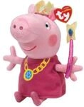 Ty Beanie Babies Peppa Wutz Prinzessin, 15cm
