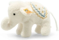 STEIFF 241147 Elef&auml;ntle mit Rassel 10 cm creme