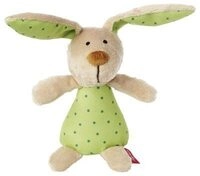 SIGIKID 41169 Rassel Hase Red Stars Collection