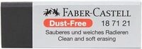 FABER-CASTELL 187121 Radiergummi Kunststoff DUST-FREE schwarz