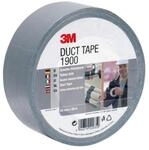 3M Gewebeklebeband 1900 in Silber-Grau 50 mm x 50 m