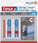 tesa Klebenagel Powerstrips Leinwand max. 1kg 2 St&uuml;ck