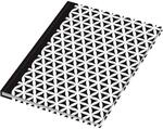 RNK Verlag Verlag Kladde/Notizbuch "black & white Flowers", DIN A5, dotted