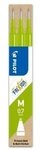 PILOT PEN 2261011F Mine FriXion Ball/Clicker 0.7 Hellgr&uuml;n - 3er Set