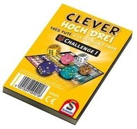 SCHMIDT SPIELE 49401 Clever hoch Drei Challenge Block