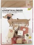 Folia Adventskalender Sausage Dog, 54-teilig