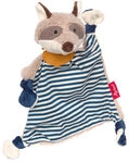 SIGIKID 39195 Schnuffeltuch Waschb&auml;r blau