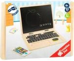 small foot Holz-Laptop mit Magnet-Tafel